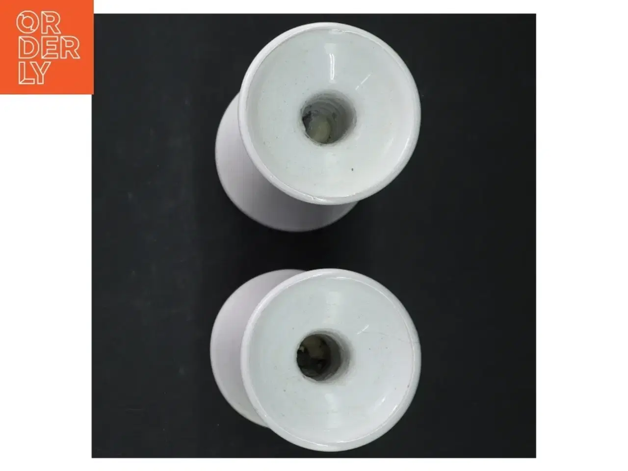 Billede 2 - Porcelæns stager fra Bror Rasmussen (str. H. 16 cm)
