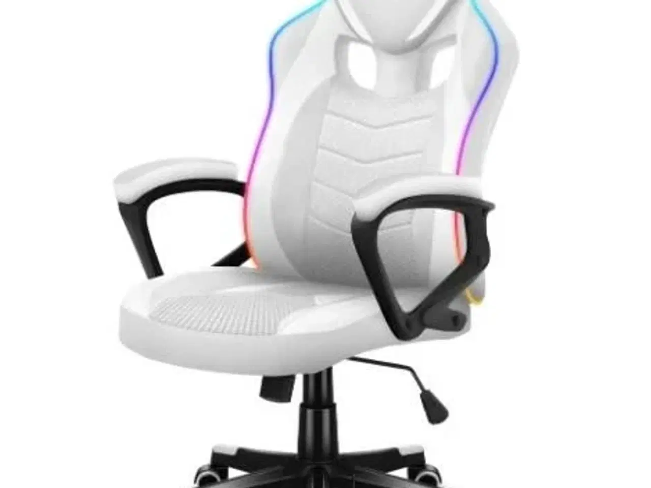 Billede 5 - Gamerstol huzaro Force 2.5 RGB White Mesh