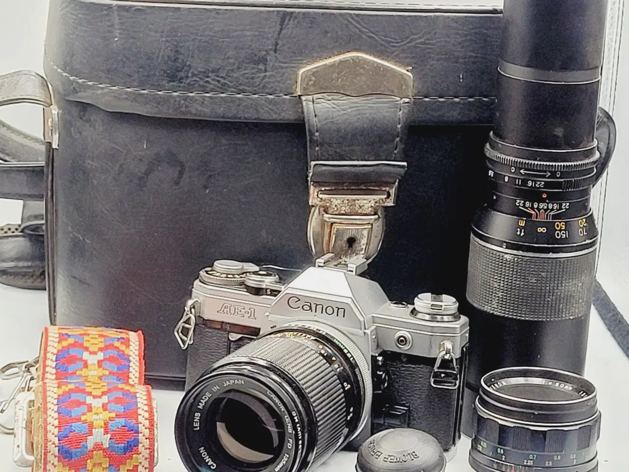 Billede 1 - ⭐️· Analogkamera: 📸 Klassisk Canon AE-1 Kamerasæt