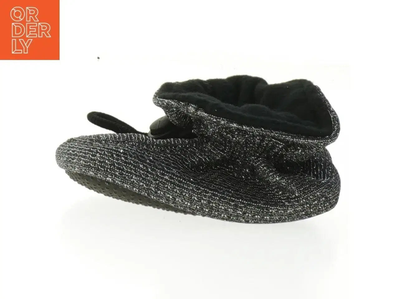 Billede 3 - Babysko i glitterstof (str. 13 cm)