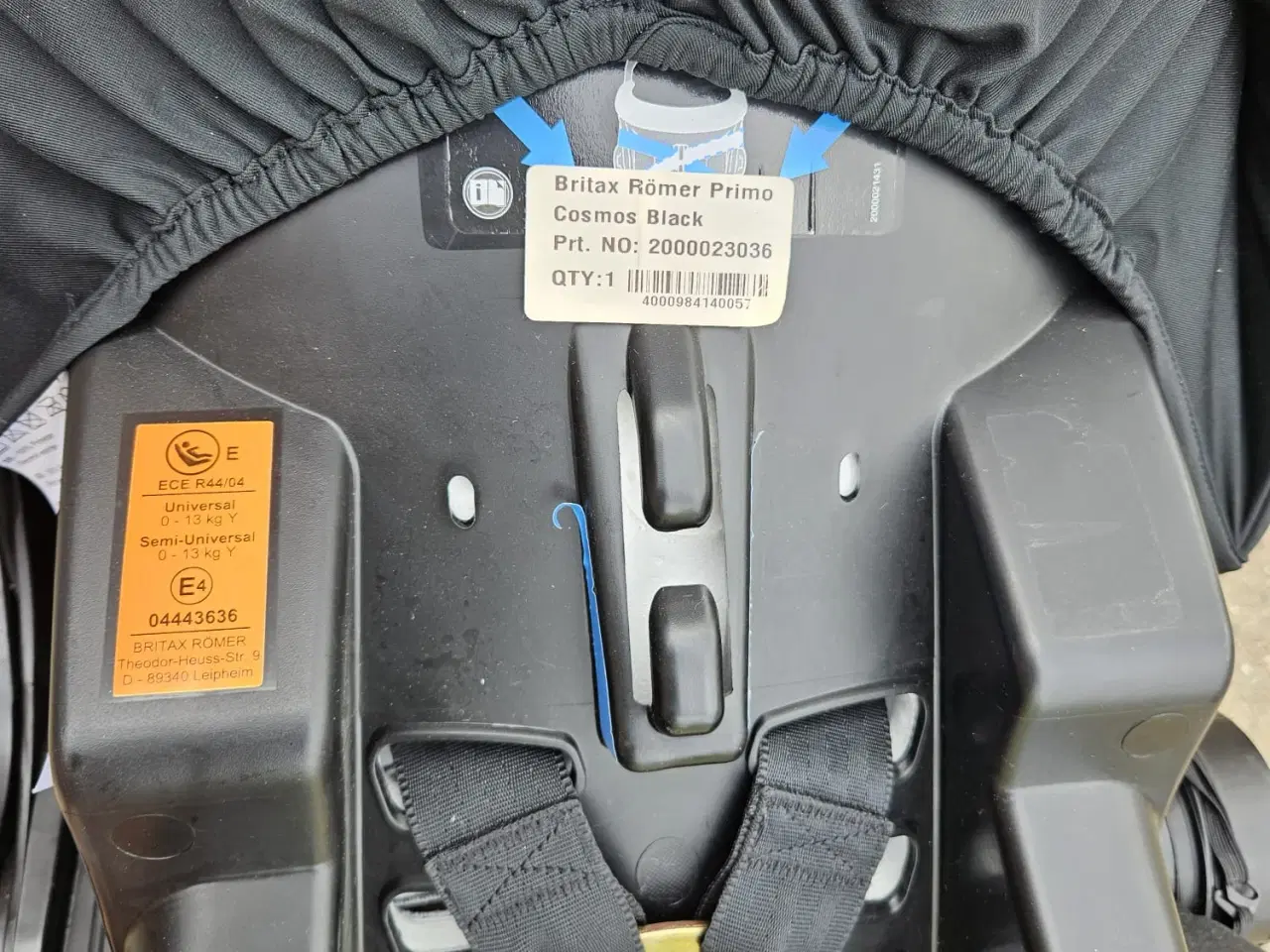Billede 4 - Autostol Baby med Isofix 0-13 kg