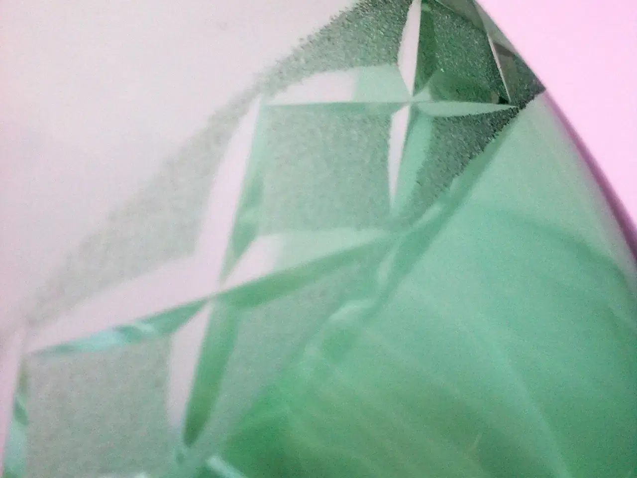 Billede 4 - Grøn VINglas dansk RETRO 12 stk. & stjerner