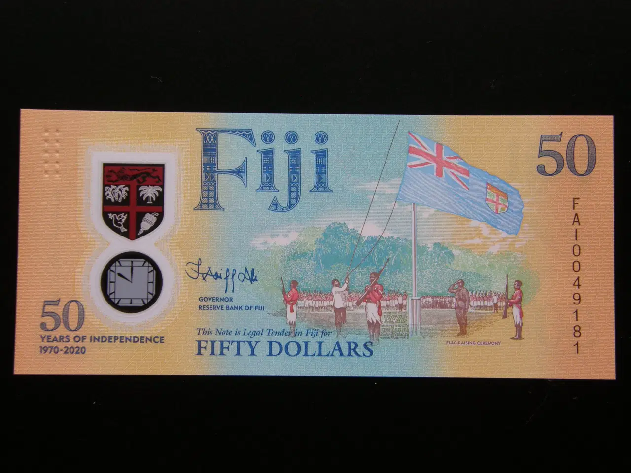 Billede 1 - Fiji  50 Dollars  2020  Comm.Issue. Kv.0/Unc.