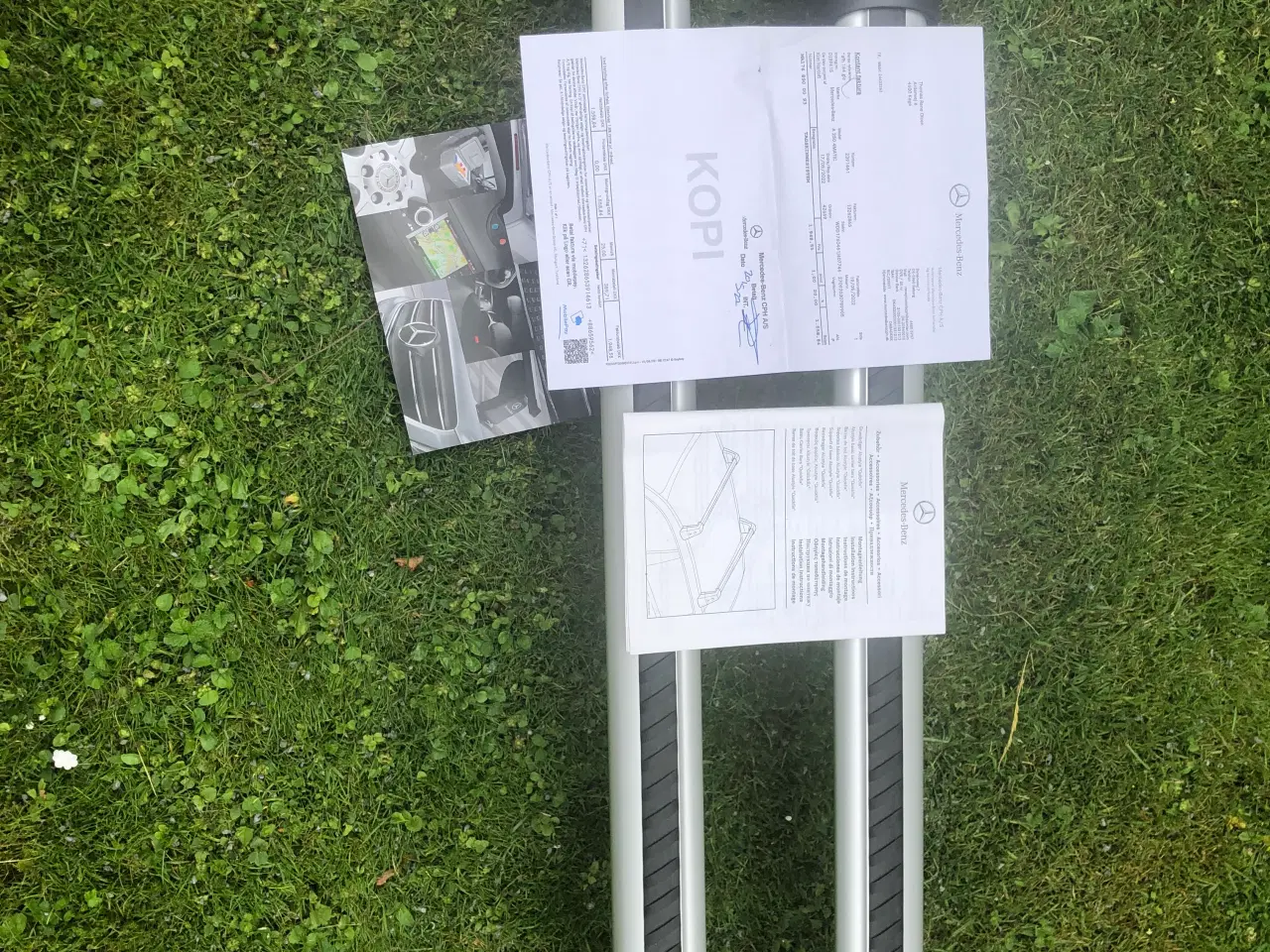 Billede 1 - Tagbøjler til mercedes a class aldrig brugt.. 