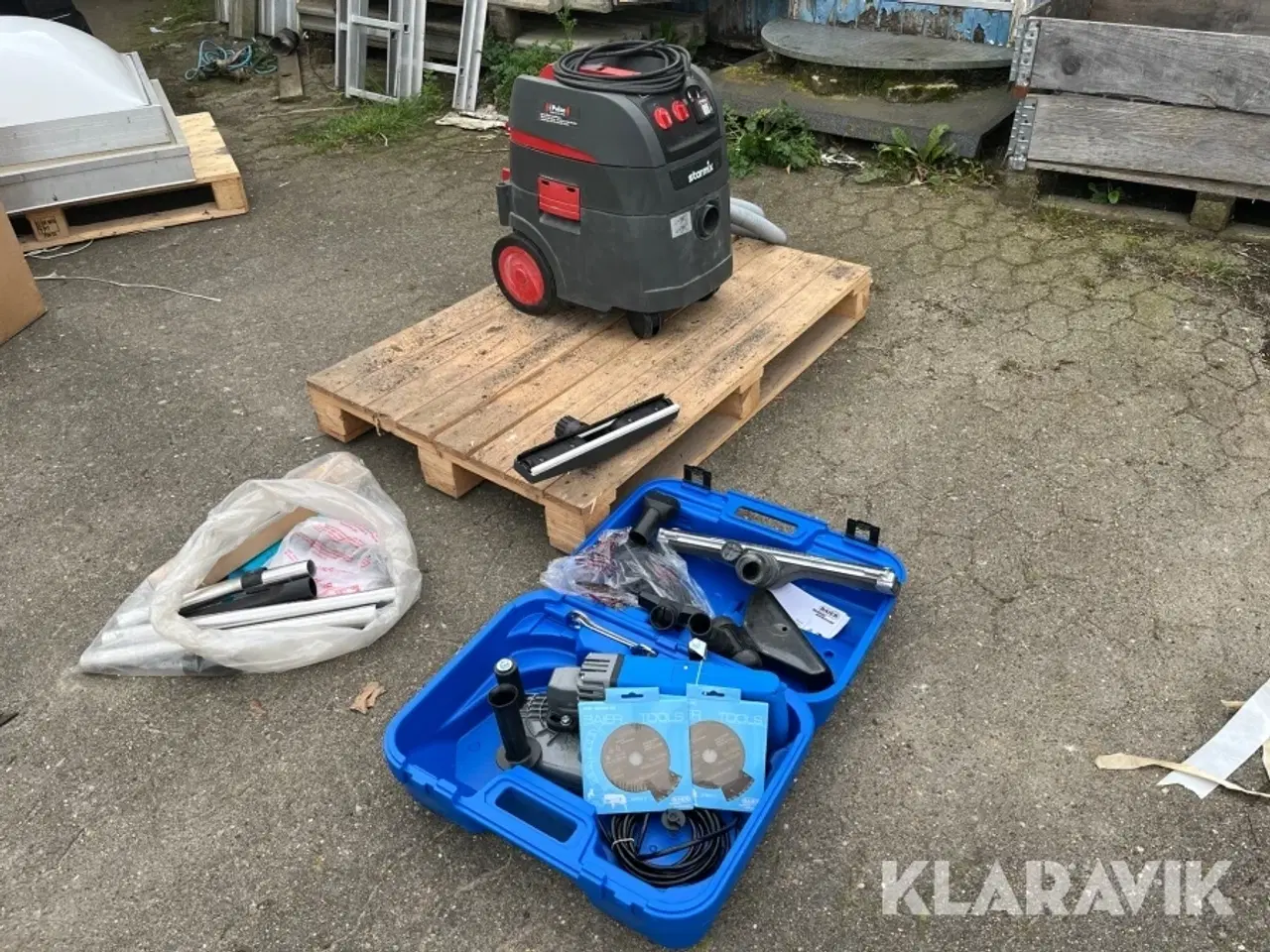 Billede 1 - Fugefræser Baier BDN 453 med støvsuger