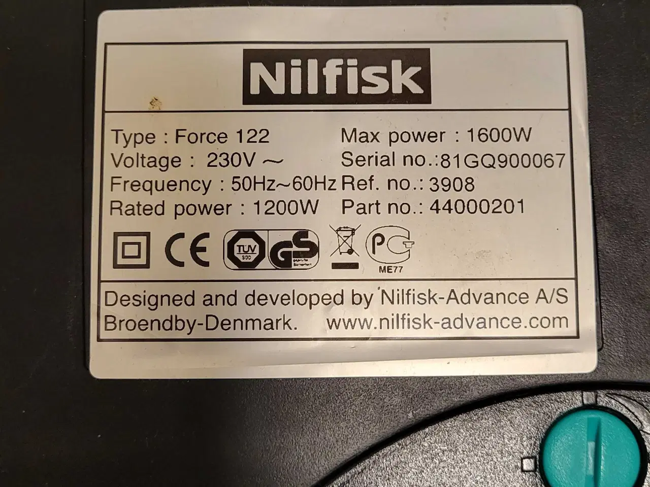 Billede 7 - Nilfisk Force 122