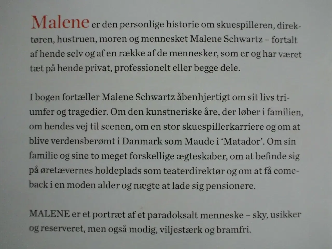Billede 3 - malene, af cathrine errboe
