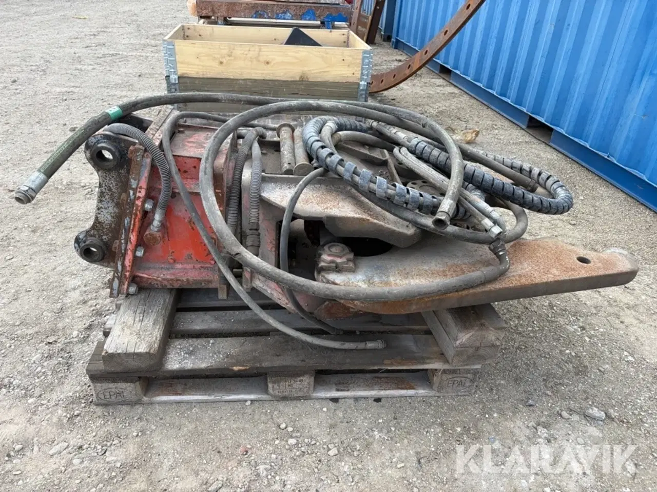 Billede 4 - Nedbrydningsklo / knuser NPK S-7X