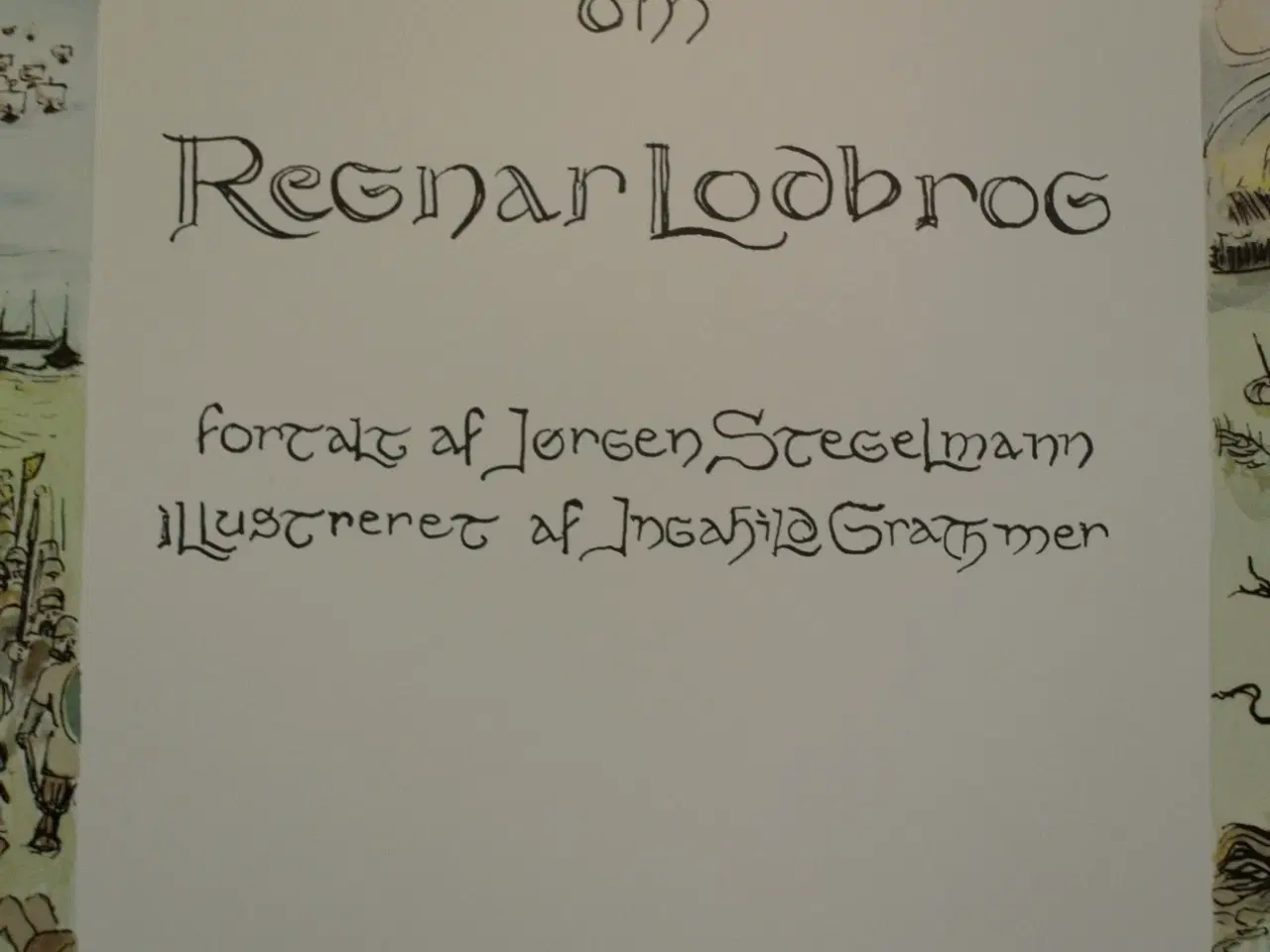 Billede 3 - historierne om regnar lodbog nr. 288 af 1265 eks. 