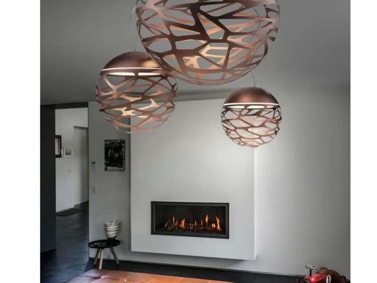 Billede 2 - Kelly Studio Italia Sphere kobberfarvet lampe 50 