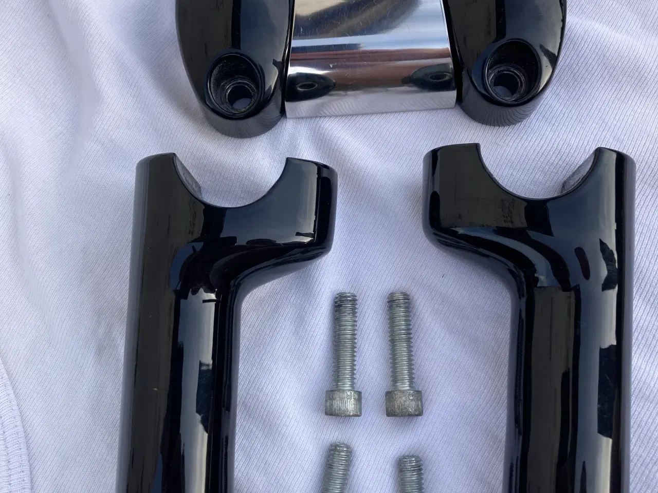 Billede 4 - Harley org. risers til 1 1/4” styr, aka Fat Bar
