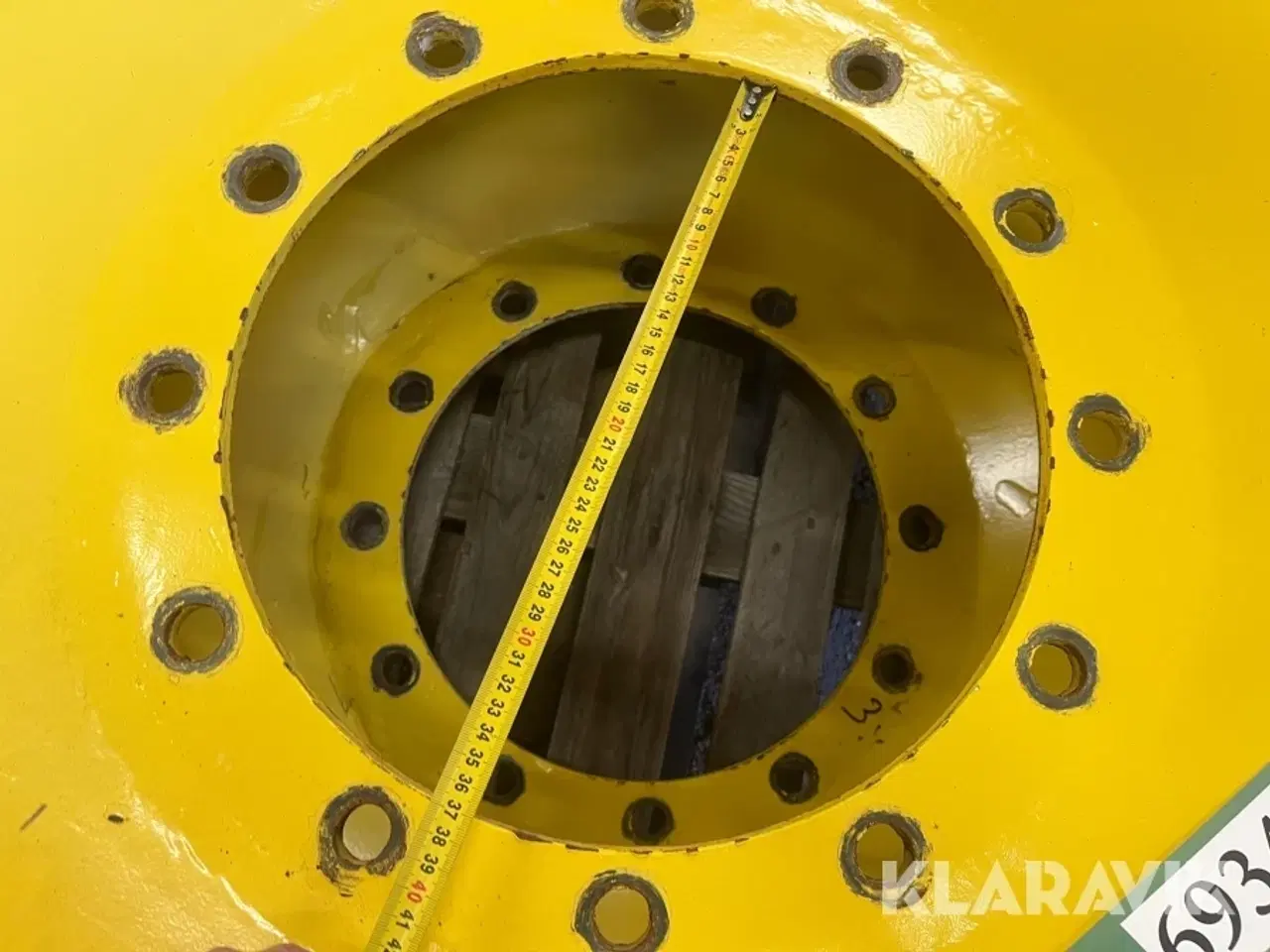 Billede 9 - Fælge og Fælgplader  4 styk 38"