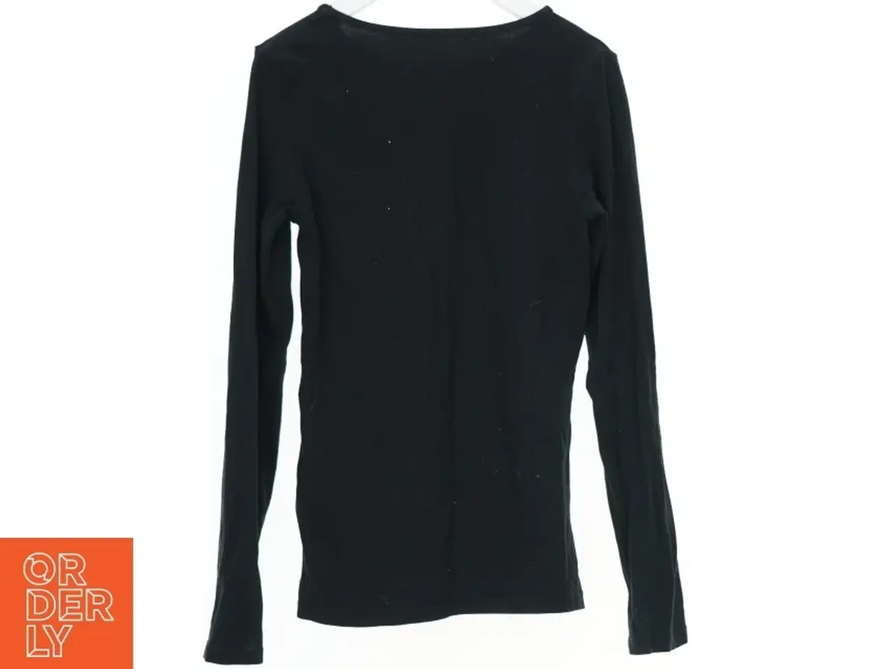 Billede 2 - Langærmet sort trøje fra H&M (str. 134)