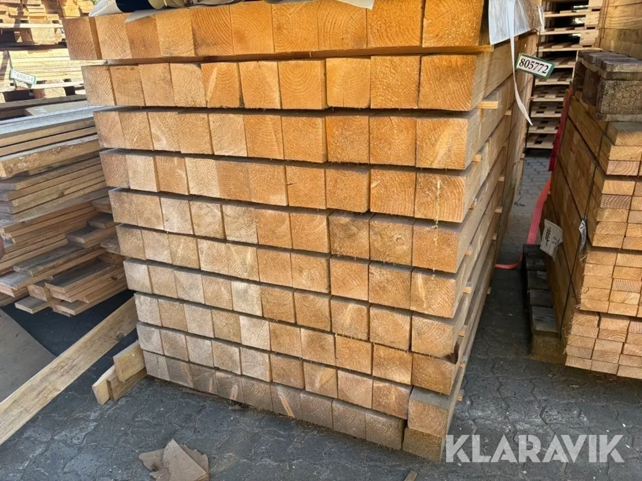 Billede 4 - Bjælker/stolper 100 styk