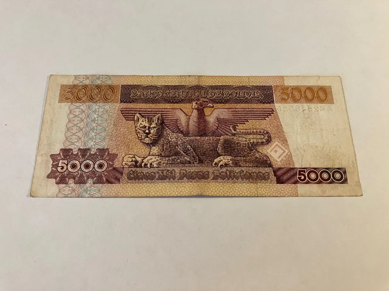 Billede 2 - 5000 Pesos Bolivianos Bolivia