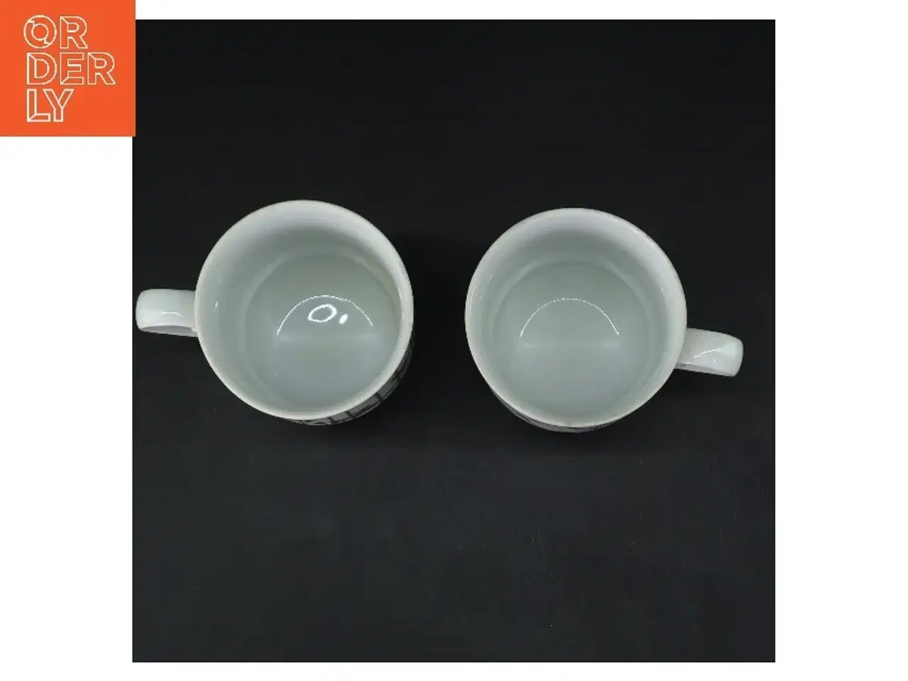 Billede 3 - Royal Copenhagen kaffekrus sæt fra Royal Copenhagen (str. 2 stk Ø 8,5 cm længde 9,5 cm)