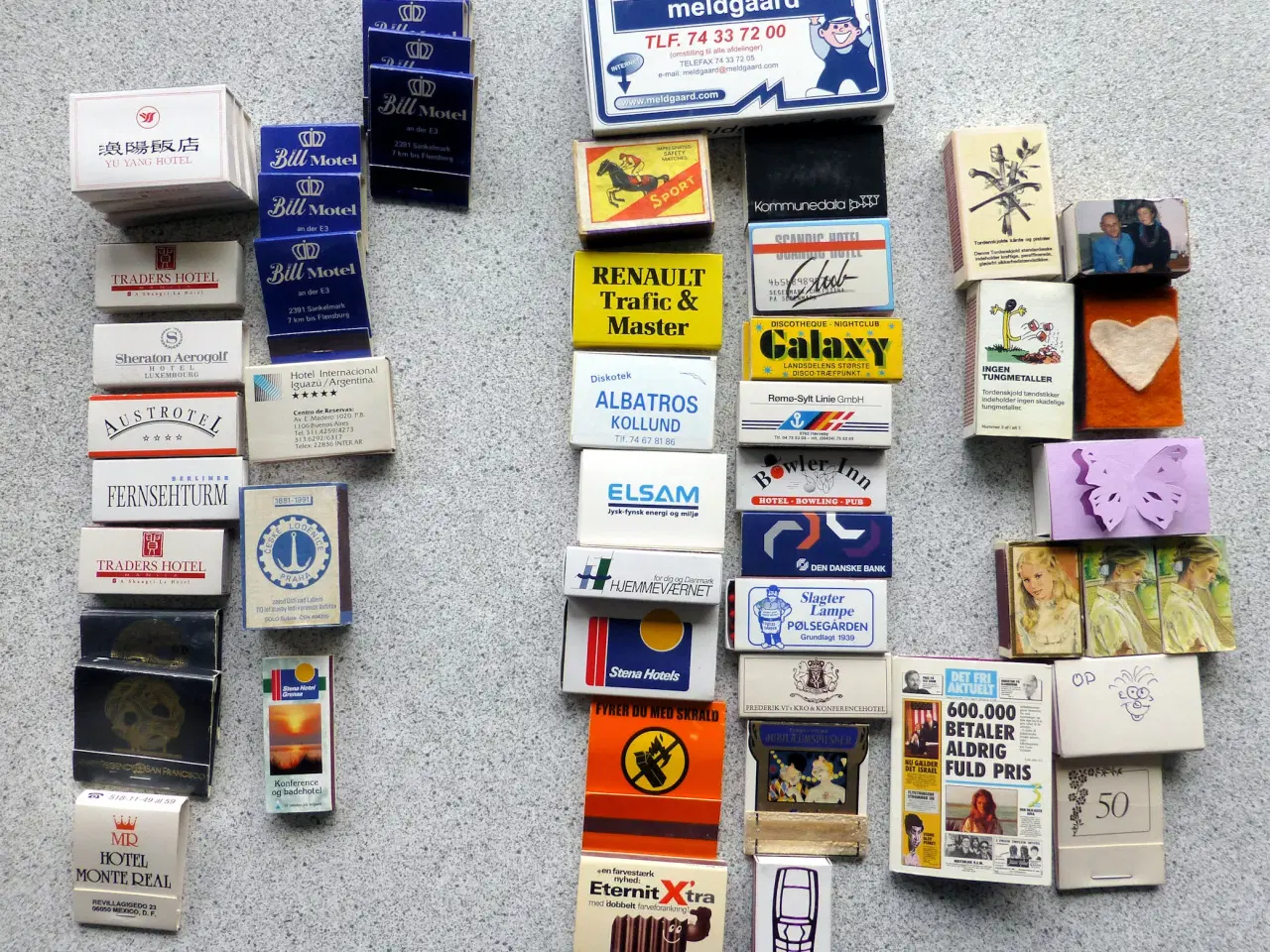 Billede 1 - Tændstikæsker, flere mærke