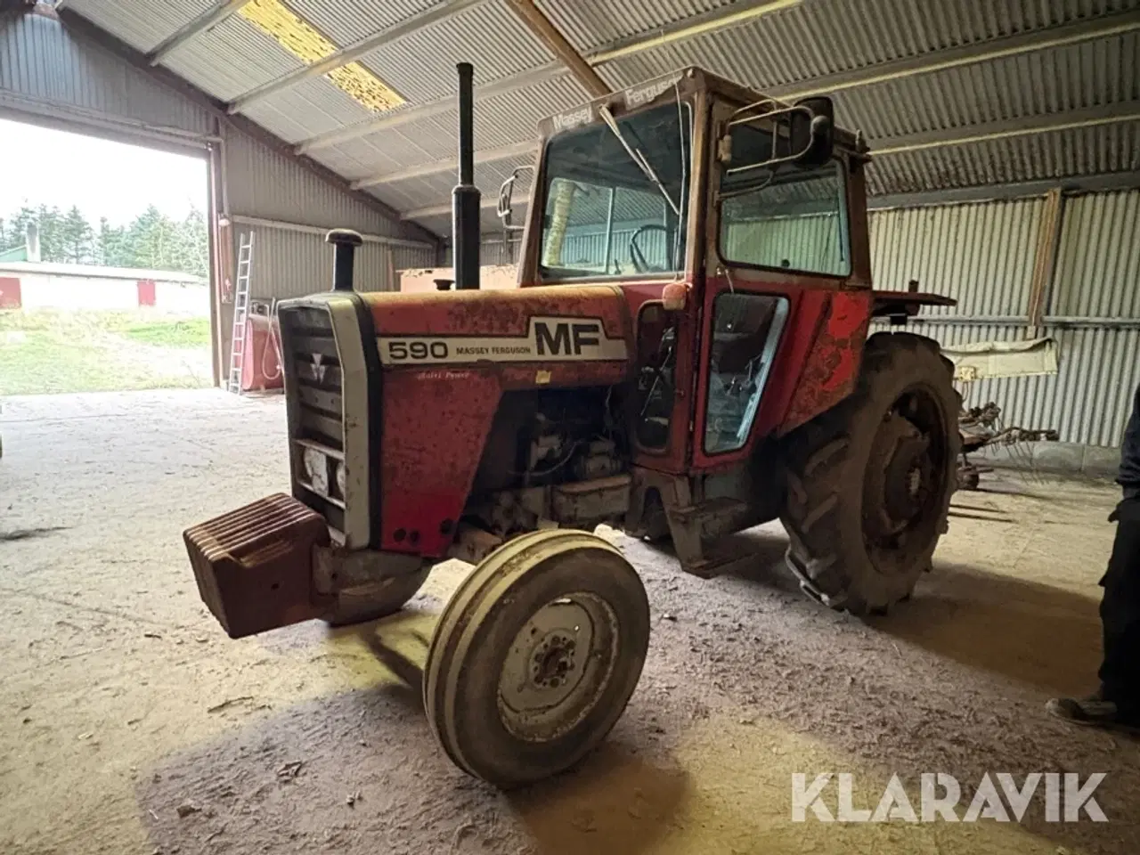 Billede 8 - Traktor Massey Ferguson 590