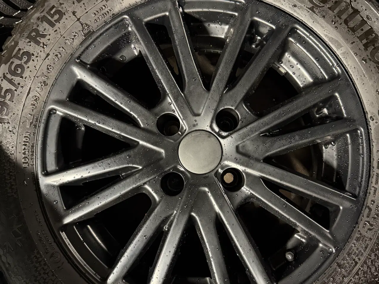 Billede 3 - Helt nye alu vinterhjul med Conti TS870