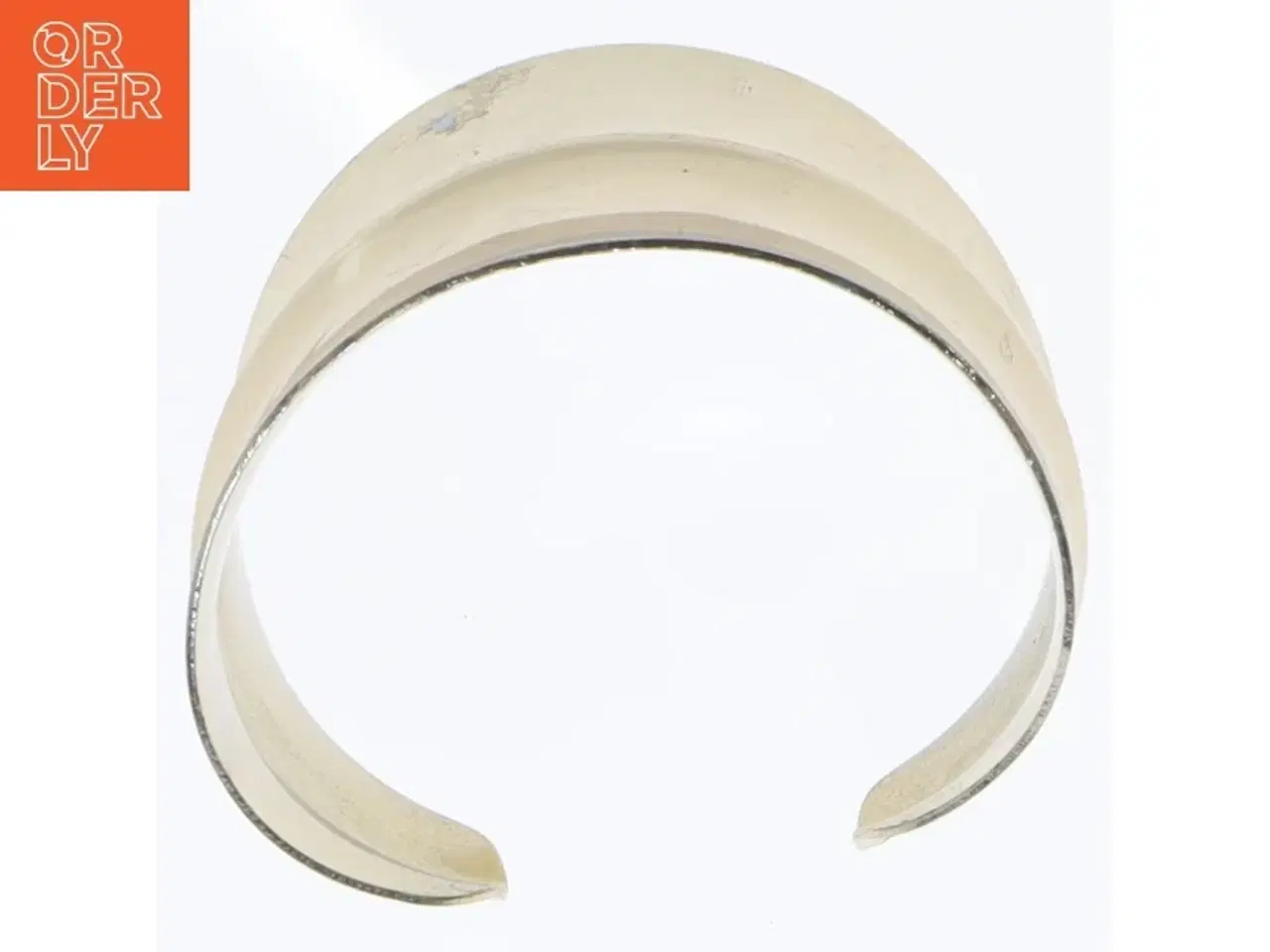 Billede 2 - Guldfarvet armbånd (str. Ø 6 cm)