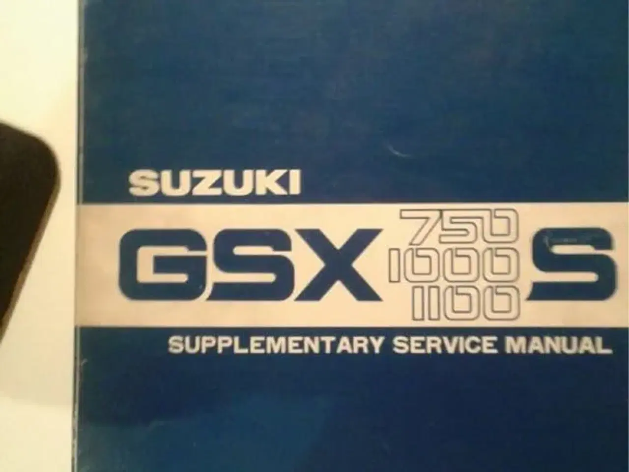 Billede 1 - Service manual Suzuki  750/1100