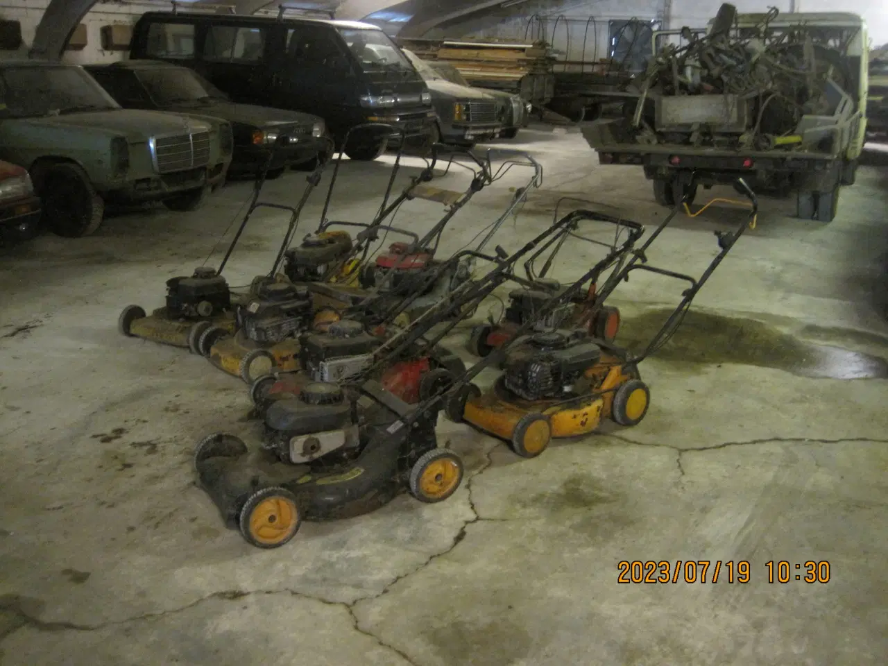 Billede 2 - 9 stk. Rotor plæneklipper 