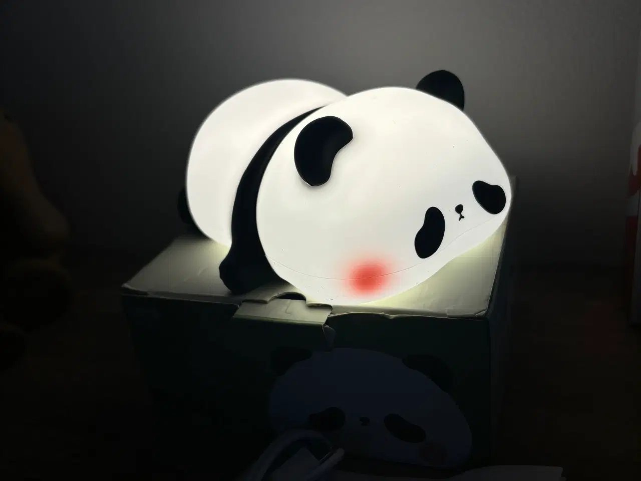 Billede 2 - Panda lampe m. touch