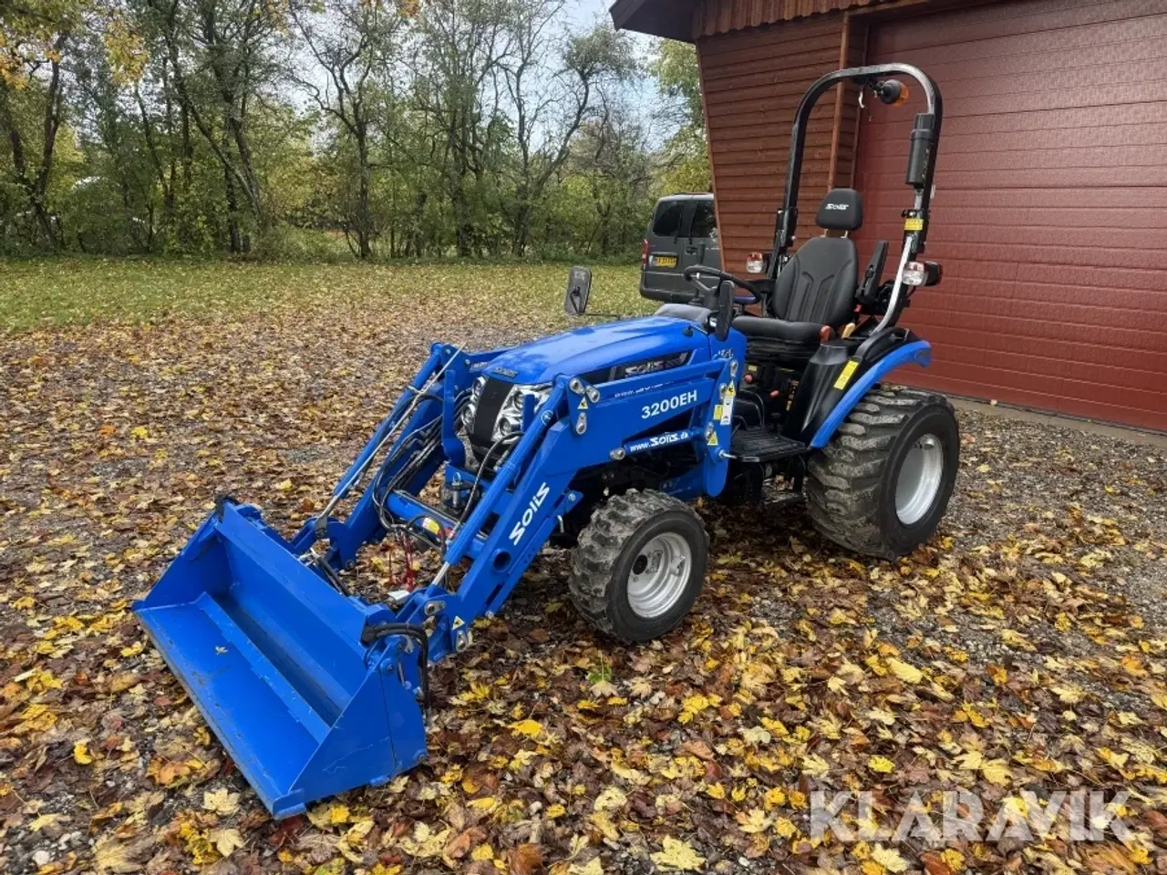 Billede 1 - Minitraktor Solis H26 HTS med frontlæsser