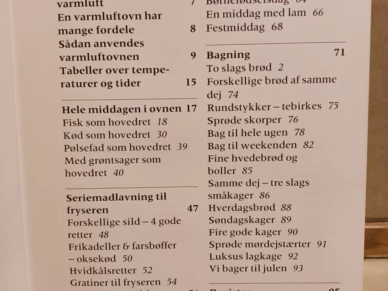 Billede 2 - Lav mad i varmluftovn