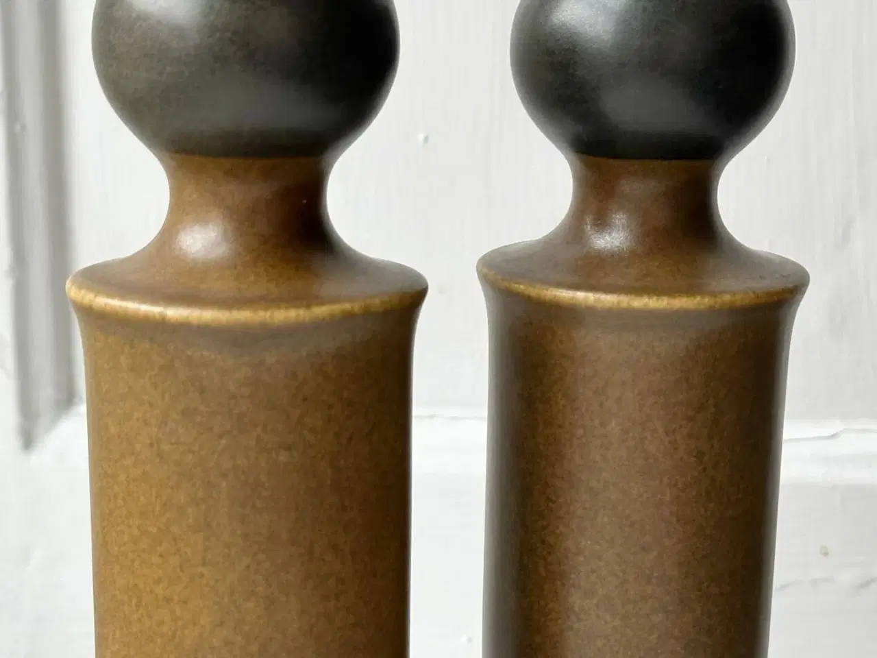 Billede 4 - Salt og peber-sæt, keramik, cylinder
