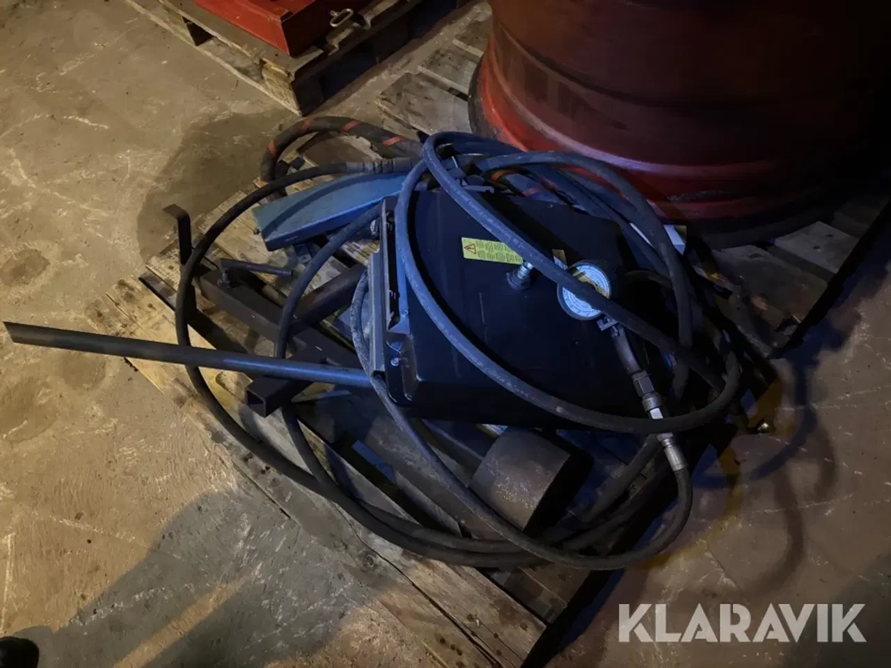 Billede 1 - Oliepumpe Nederman til olietønder med slangeoprul