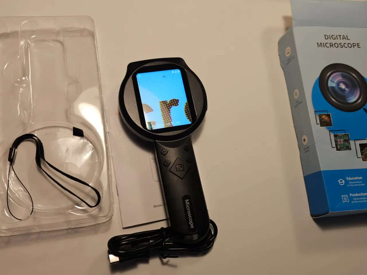 Billede 4 - Digital Lup/microskop med 100x forstørrelse - LED