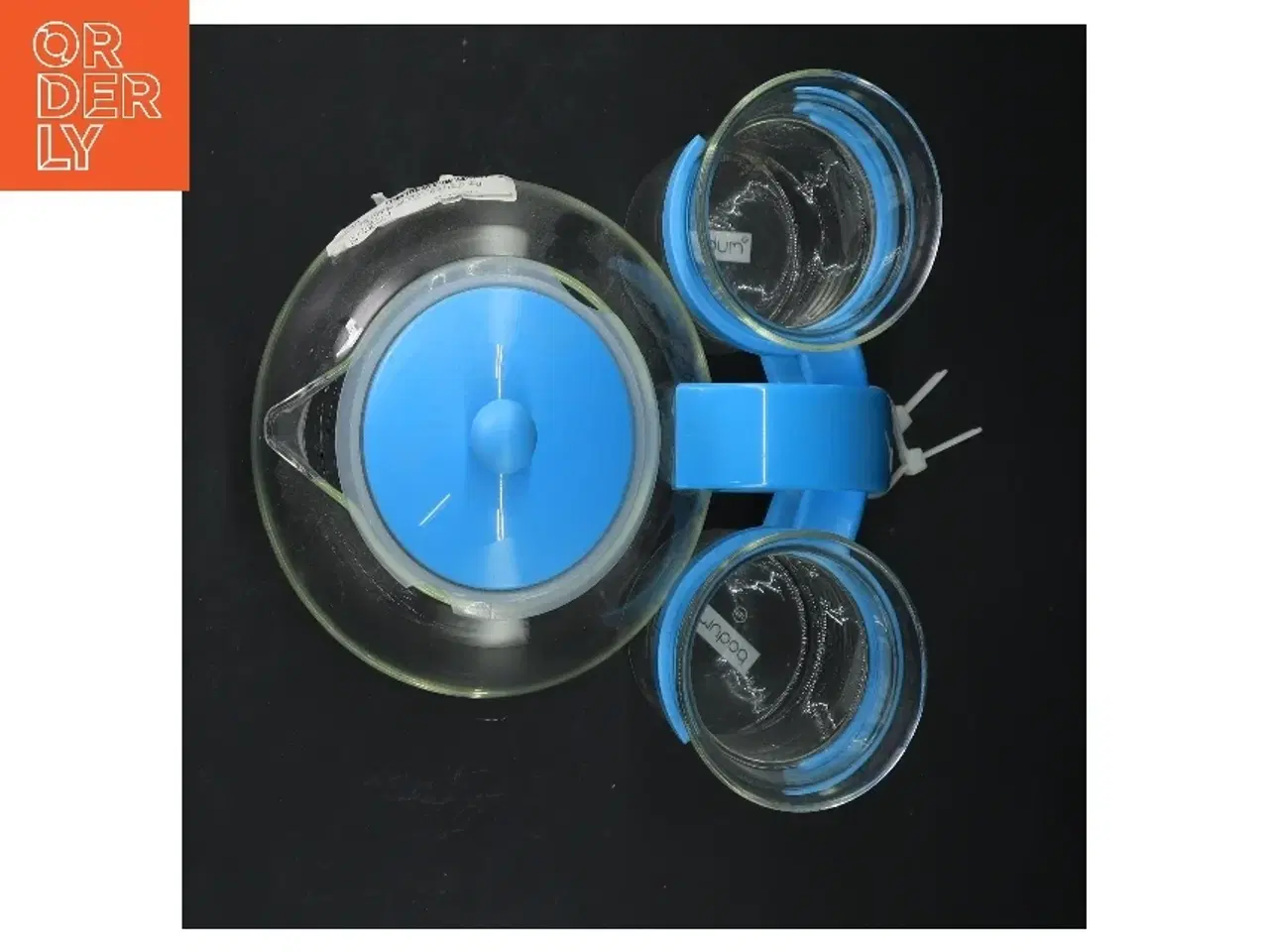 Billede 4 - Tekande med glasindlæg fra Bodum (str. Ø 13 cm)