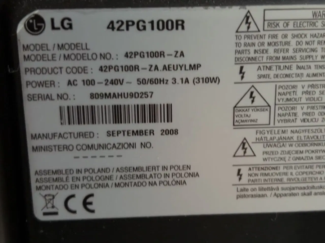 Billede 3 - LG TV