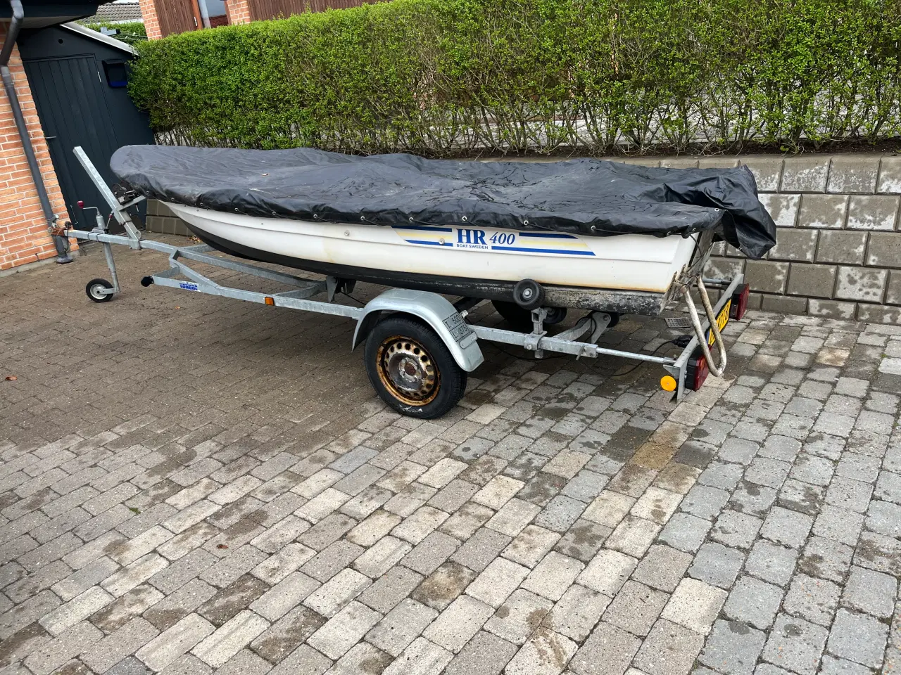 Billede 3 - Jolle med trailer og motor