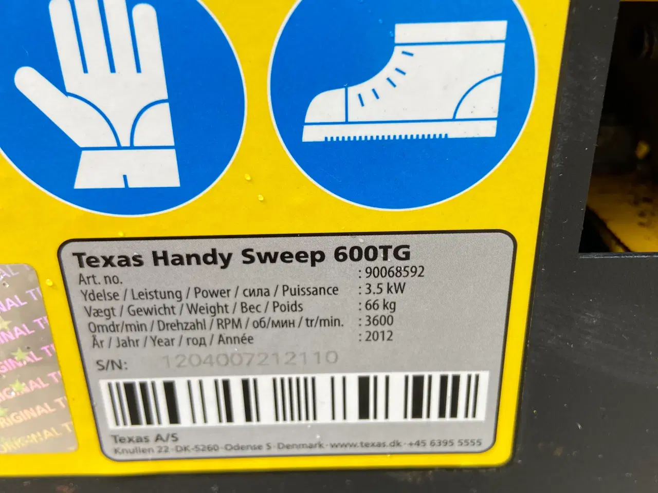 Billede 7 - Texas Handy Swwep TG 620 S