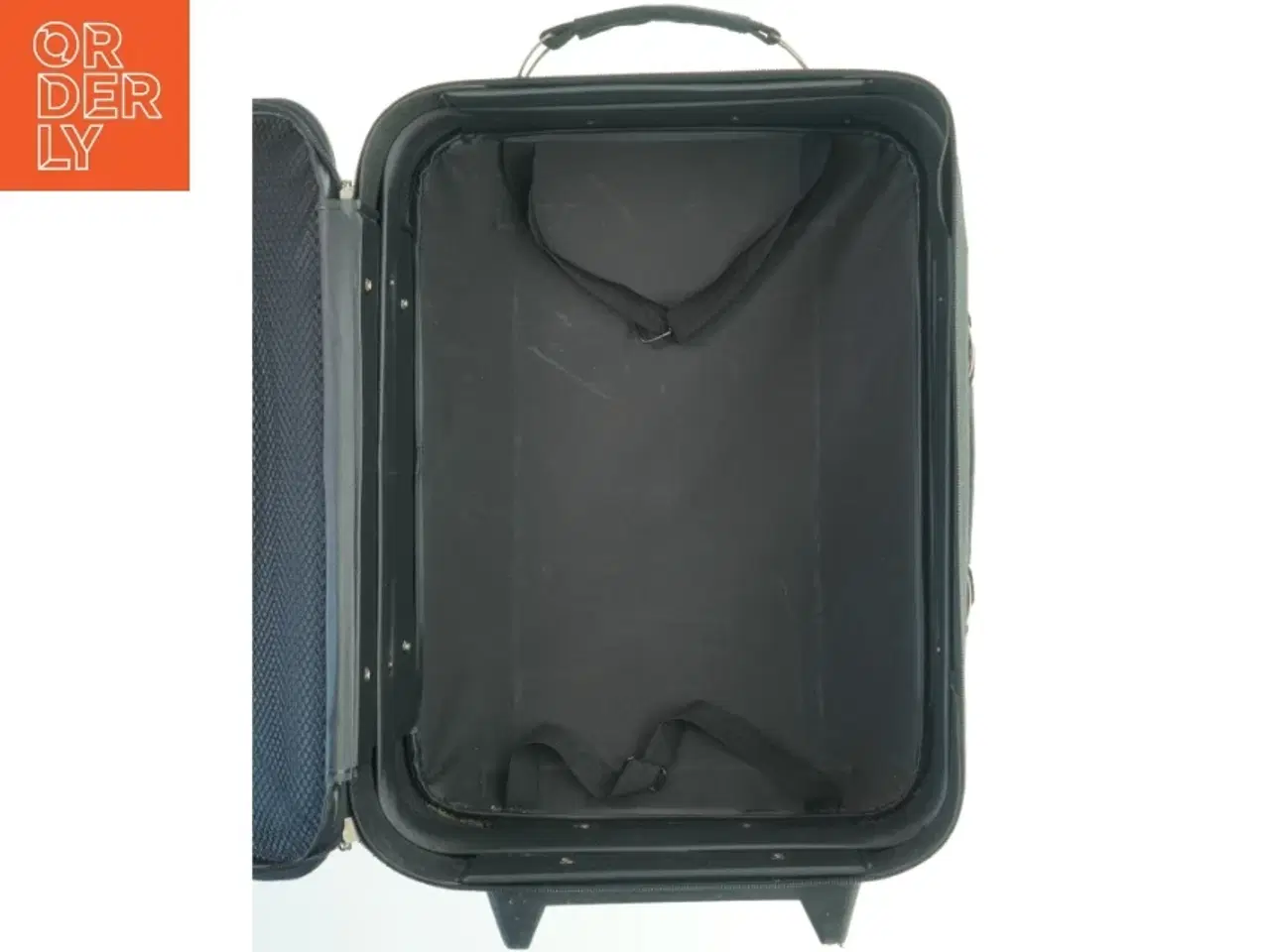 Billede 2 - Sort rullekuffert (str. 46 x 35 cm)