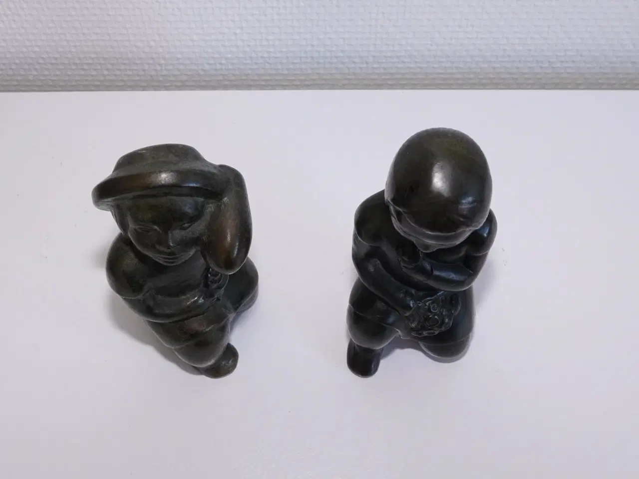 Billede 3 - Detaljerede figurer i patineret bronze fra ca 1930