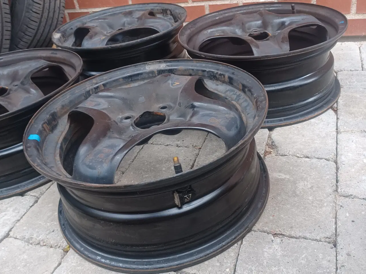 Billede 2 - Opel stålfælge.