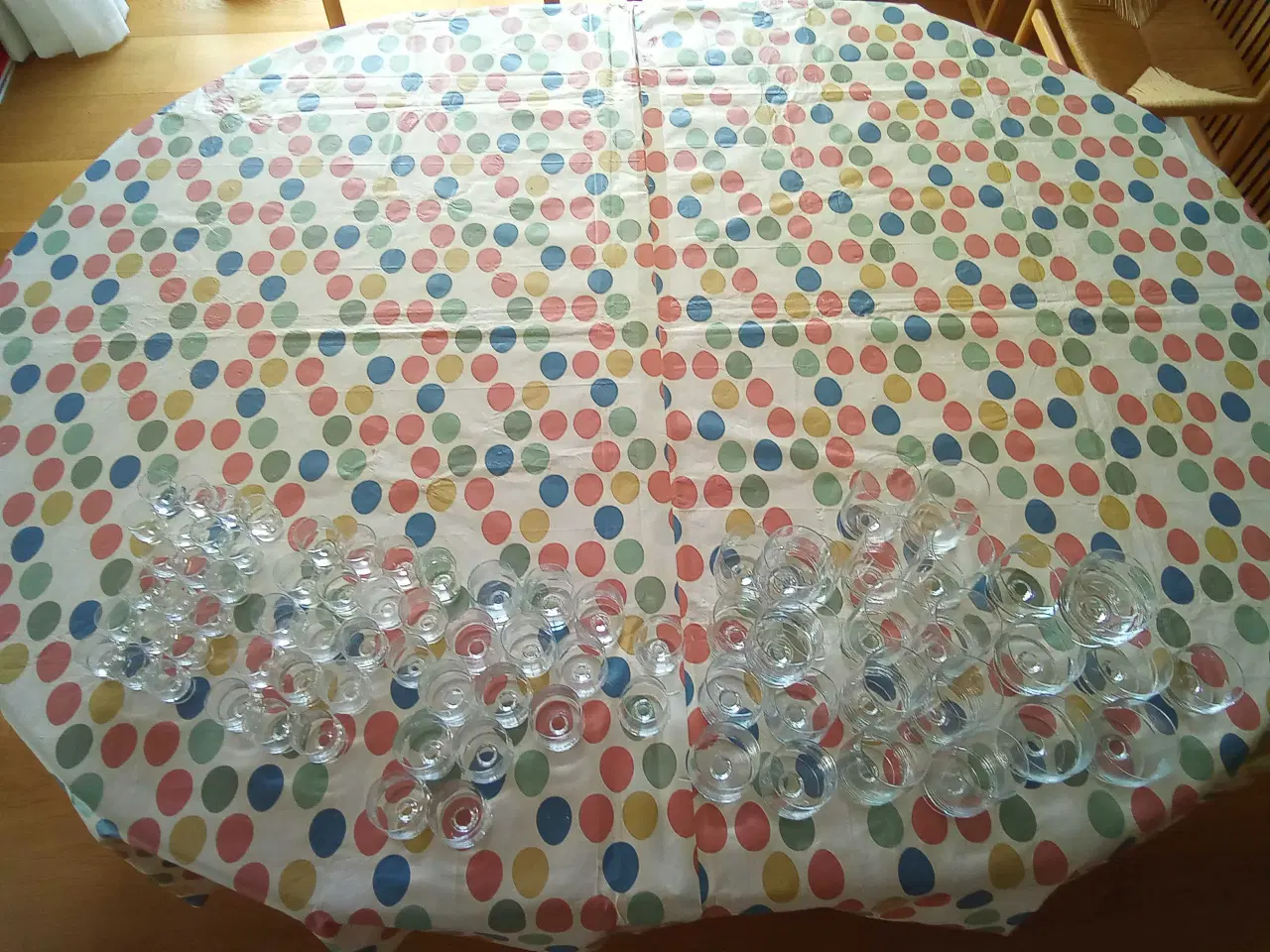 Billede 2 - Holmegaard Stub glas . 81 dele