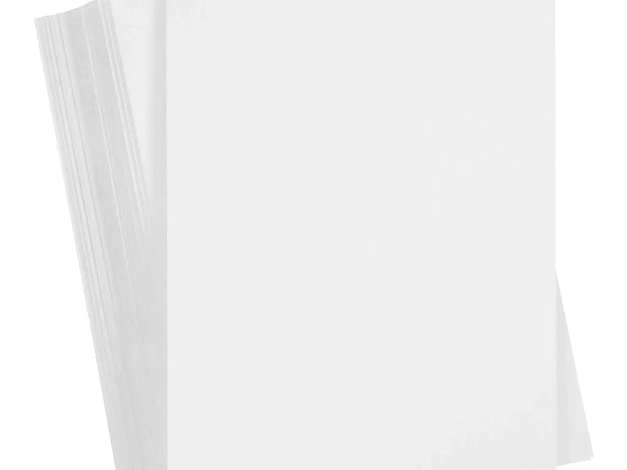 Billede 1 - Hvid A6 Karton 180 g - 100 ark til kreative projekter