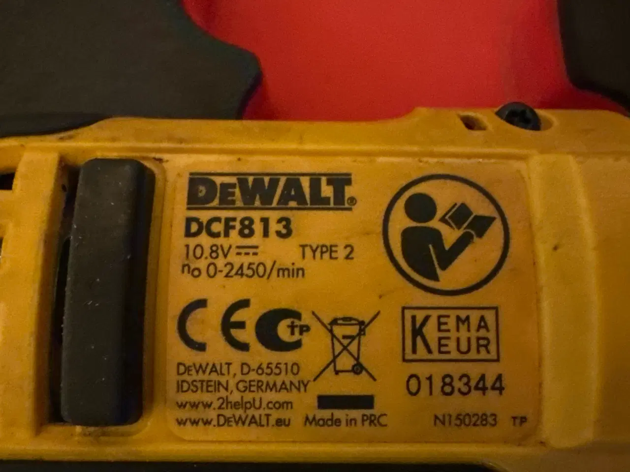 Billede 2 - Dewalt 10.8V Li-Ion Akku slagskruemaskine DCF815