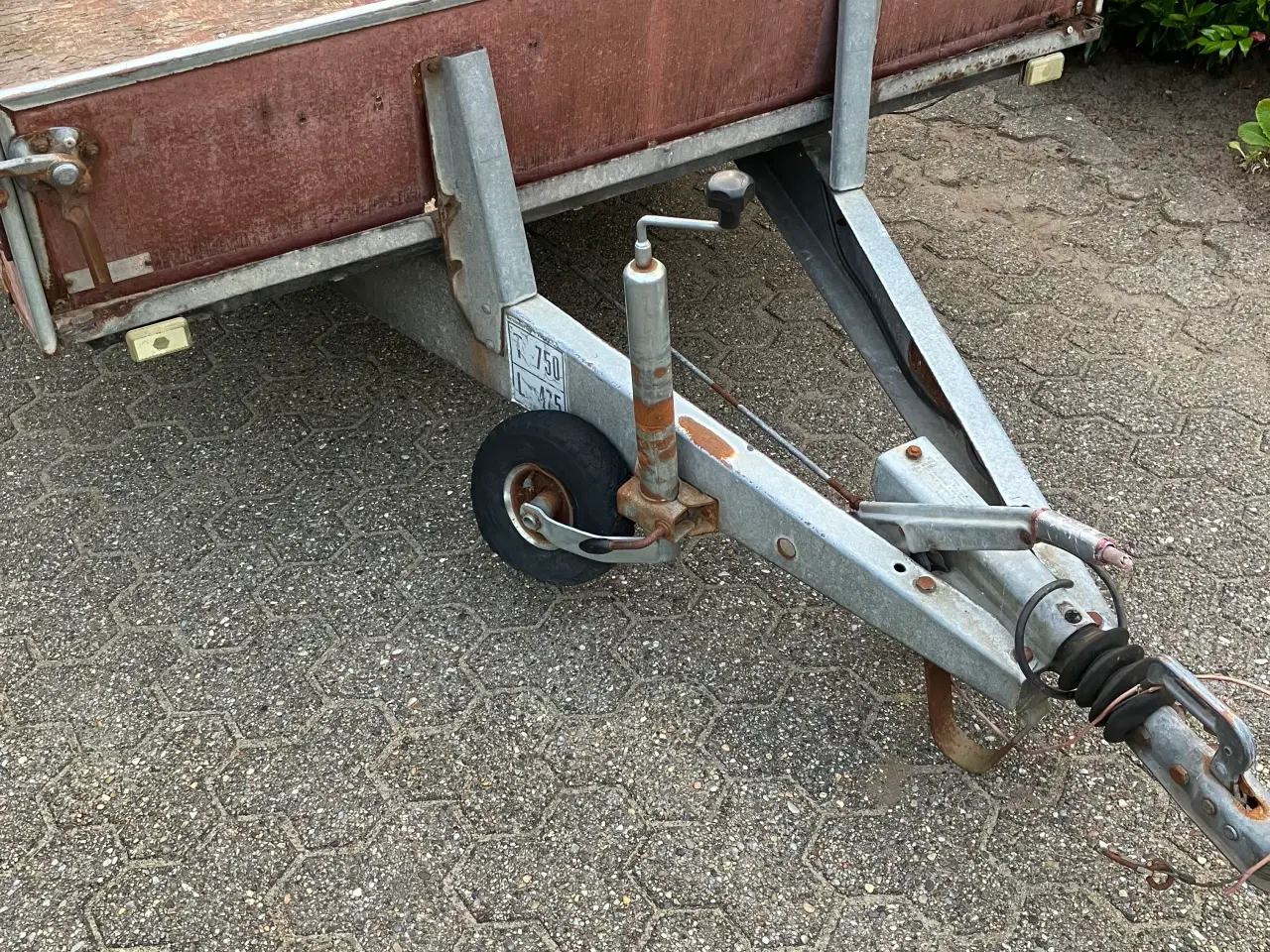 Billede 3 - Brænderup trailer 750 kg med bremser