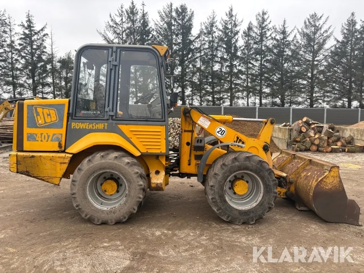 Billede 4 - Gummiged JCB 407