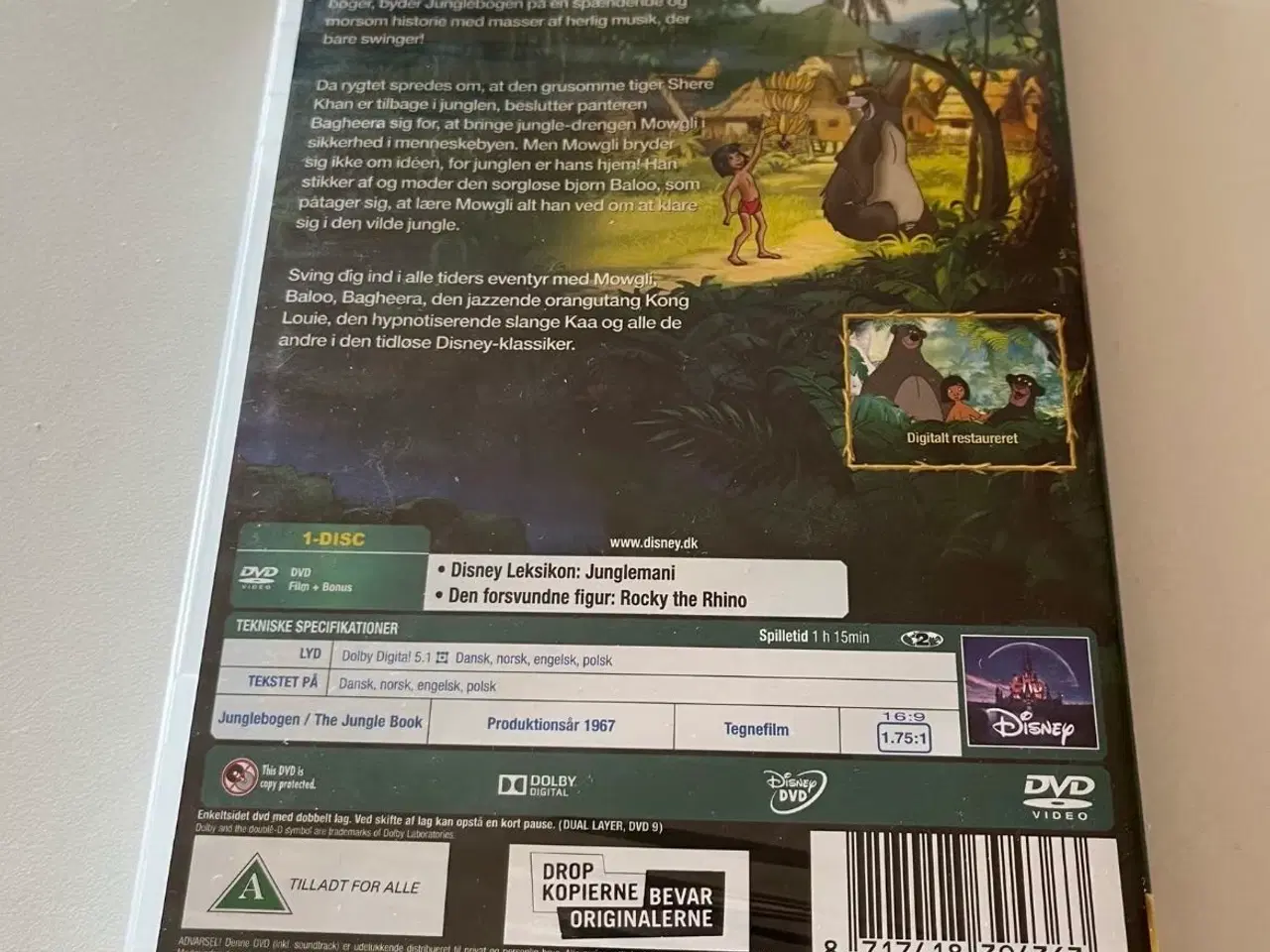 Billede 2 - Disney Junglebogen Diamond Edition