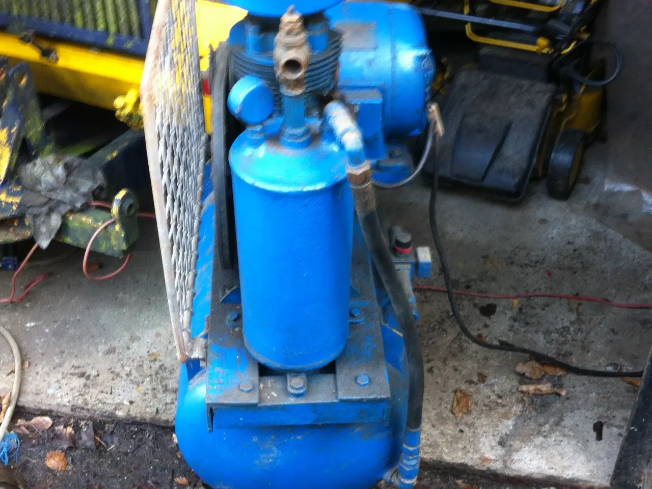 Billede 4 - Kompressor med 380 Volt elmotor