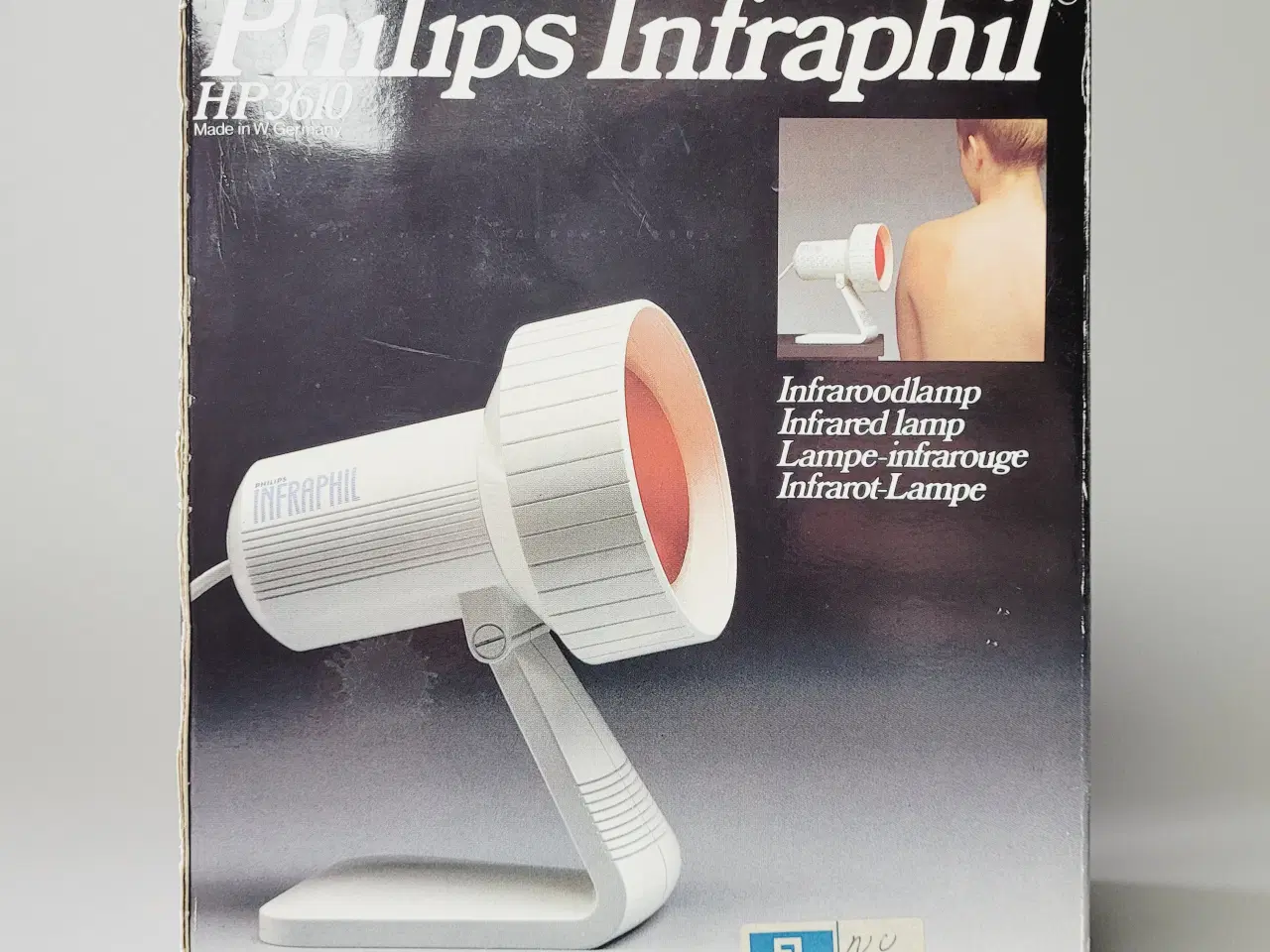 Billede 6 - ⭐️· Philips HP 3610 INFRAPHIL Infrarød Varmelampe