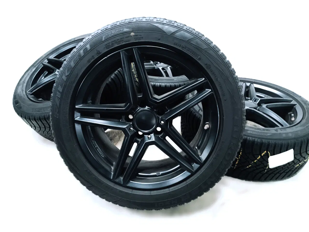 Billede 6 - 5x112 17" ET48 nav 66,6ø Uniwheels vintersæt inkl.