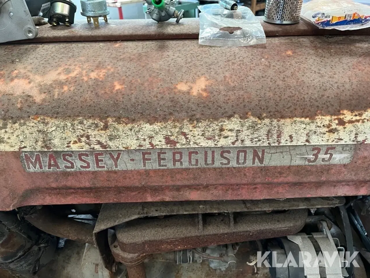Billede 5 - Traktor veteran Massey Ferguson 35