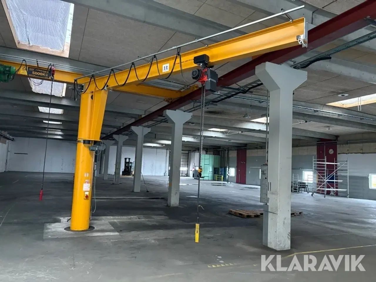 Billede 3 - Søjlesvingkran Fyns Kran Udstyr M10-6,0 1 Tons